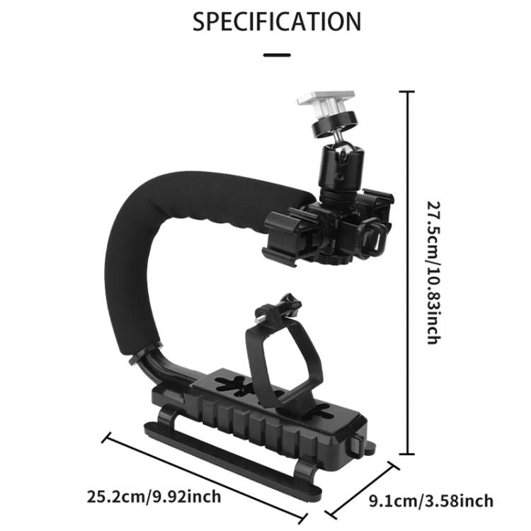CQT U-shape Handheld Stabilizer Kit For Cinematic Shots, Wedding Videography & Daily Vlogging, For DJI Flip, For DJI Mavic 3 / Mavic 3 Pro, For DJI Air 2 / Air 2S, For DJI Air 3 / Air 3S CQT U-shape Handheld Stabilizer Kit For Cinematic Shots, Wedding Videography & Daily Vlogging, For DJI Flip, For DJI Mavic 3 / Mavic 3 Pro, For DJI Air 2 / Air 2S, For DJI Air 3 / Air 3S